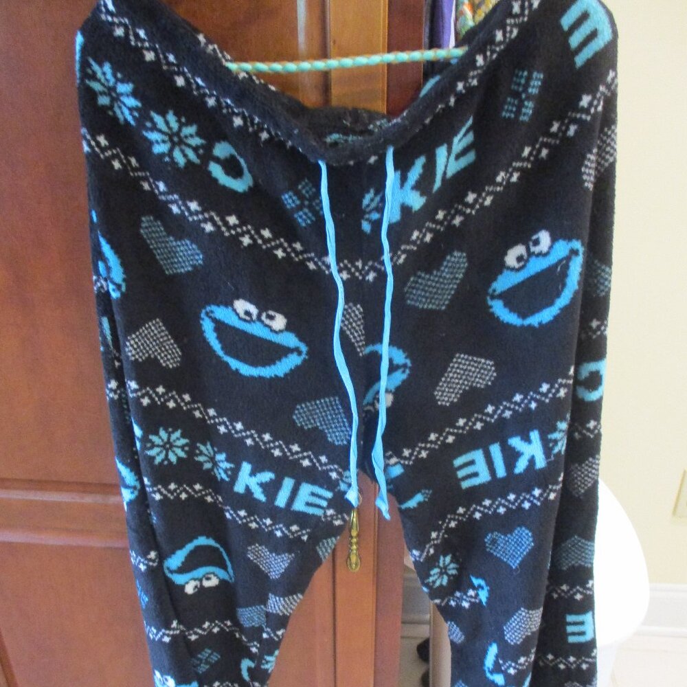Sesame Street Drawstring Lounge Pants Size Large (12-14)